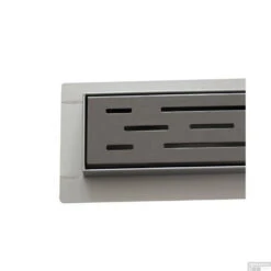 Los Rooster Sanilux Voor Douchegoot 100cm Gunmetal -Badkamermeubels los rooster sanilux voor douchegoot 100cm gunmetal sfeer1