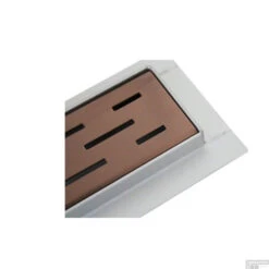 Los Rooster Sanilux Voor Douchegoot 70cm Brons -Badkamermeubels los rooster sanilux voor douchegoot 70cm brons sfeer1