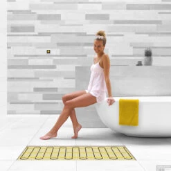 Elektrische Vloerverwarming Magnum Mat Incl. Klokthermostaat 4.5 M2 -Badkamermeubels magnum mat 2016 bw 1 9