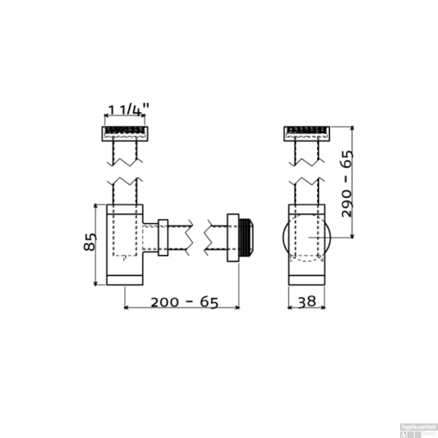 Design Fonteinsifon Clou Mini Suk RVS Geborsteld (Speciaal Voor Fonteintjes) 4 Design Fonteinsifon Clou Mini Suk RVS Geborsteld (Speciaal Voor Fonteintjes) - Afbeelding 2