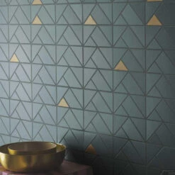 Mozaiek Marazzi Eclettica 40x40cm Groen (Doosinhoud 0,64m2) -Badkamermeubels mozaiek marazzi eclettica 40x40cm groen doosinhoud 0 64m2 sfeer