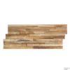 Mozaiek Hout Old Teak (P 30) 50x20 Cm (prijs Per M2) -Badkamermeubels mozaiek wood panel 30 dk 50x20x.25 61369