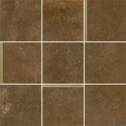 Mozaiek Arcana Avelin Cobre 30x30 Cm Bruin Met Goud Detail (Doosinhoud 1.08m2)