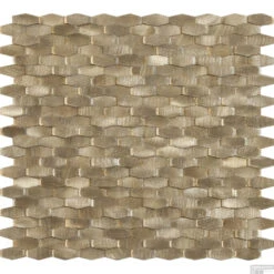 Mozaiek Tegels Dune Halley Gold Hexagon 28.4x30 Cm Goud (Prijs Per Matje)