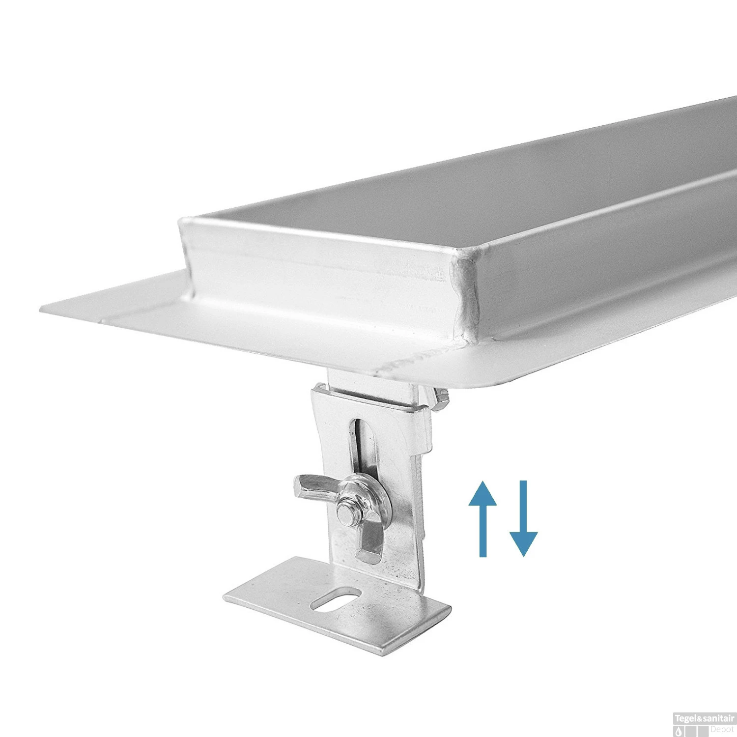 Mat Zwarte RVS Douchegoot Muurflens Met Uitneembaar Sifon Mat Zwart (alle Maten) 7 Mat Zwarte RVS Douchegoot Muurflens Met Uitneembaar Sifon Mat Zwart (alle Maten) - Afbeelding 5