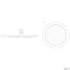 Hoofddouche Lagoo Nesso Met Veiligheidsventiel 30,5 Cm RVS Mat Zwart 5 Hoofddouche Lagoo Nesso Met Veiligheidsventiel 30,5 Cm RVS Mat Zwart -Badkamermeubels n2111 tekening 2 1 1 1