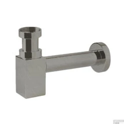 Hotbath Pal Wastafel Sifon Vierkant Geborsteld Nikkel