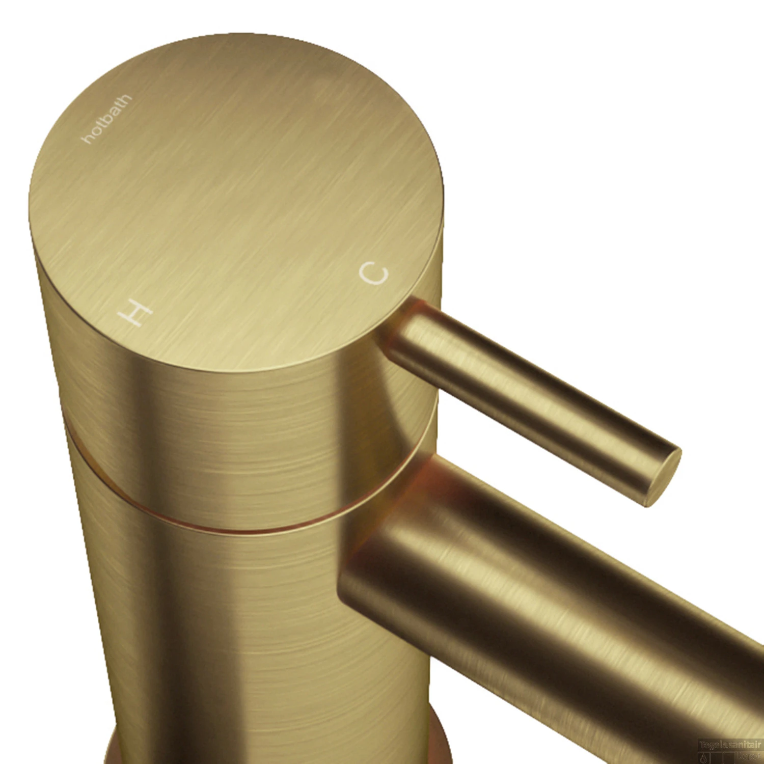 Douchethermostaat Hotbath Cobber Inbouw 2 Pushbuttons Rond Geborsteld Messing PVD (excl. Inbouwdeel) OUTLET 4 Douchethermostaat Hotbath Cobber Inbouw 2 Pushbuttons Rond Geborsteld Messing PVD (excl. Inbouwdeel) OUTLET - Afbeelding 2