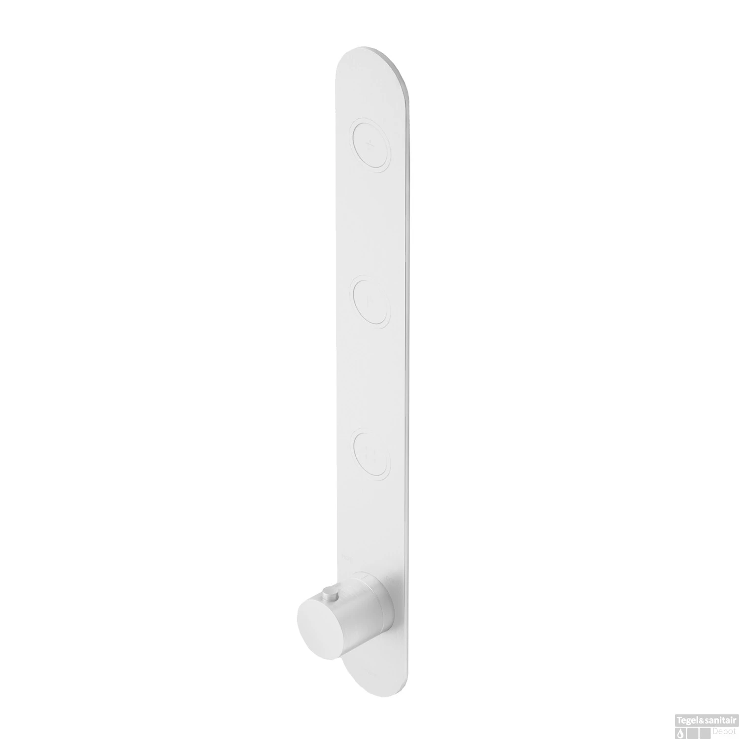 Douchethermostaat Hotbath Cobber Inbouw 3 Pushbuttons Mat Wit (excl. Inbouwdeel) 3 Douchethermostaat Hotbath Cobber Inbouw 3 Pushbuttons Mat Wit (excl. Inbouwdeel)