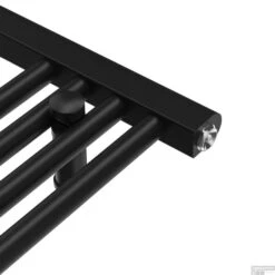 Radiator Boss & Wessing Saniro 60x80cm Middenaansluiting Mat Zwart -Badkamermeubels radiator boss wessing saniro 60x80cm middenaansluiting mat zwart sfeer1