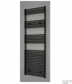 Radiator Sanicare Tube-On-Tube 1335 Watt Inclusief Ophanging 60x180 Cm Mat Zwart -Badkamermeubels radiator sanicare tube on tube 1335 watt inclusief ophanging 60x180antraciet detail