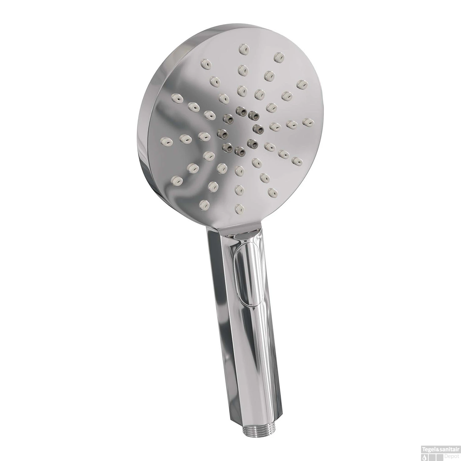 Regendoucheset Inbouw Brauer Chrome Carving Thermostatisch 30cm Met 3-Weg Omstelling, Plafondarm, Glijstang En Handdouche 3-Standen Chroom - Afbeelding 9