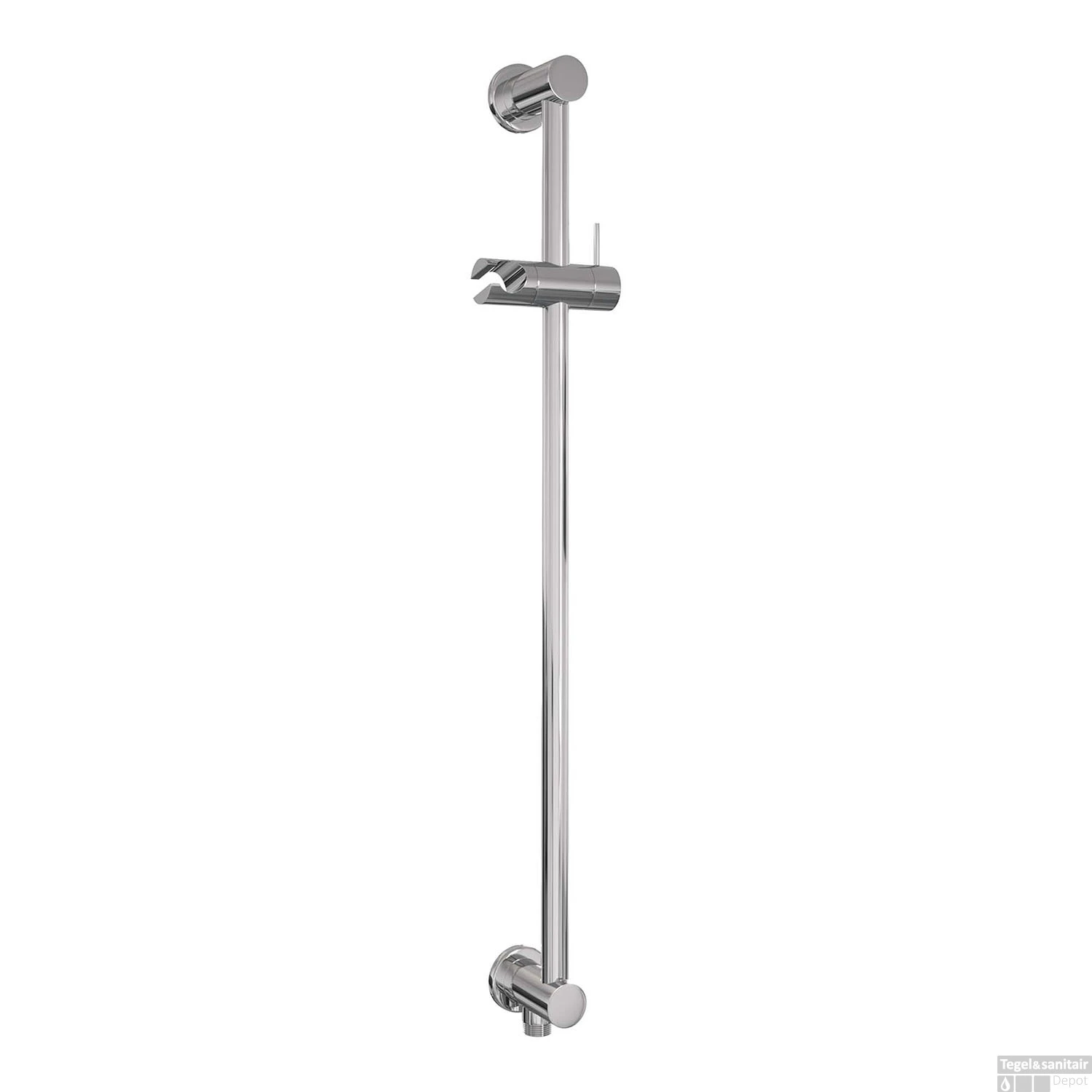 Regendoucheset Inbouw Brauer Chrome Edition Thermostatisch 30cm Met Gebogen Wandarm, Glijstang En Handdouche 3-Standen Chroom - Afbeelding 7