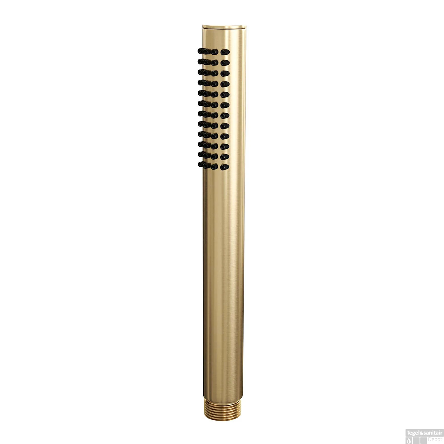 Regendoucheset Inbouw Brauer Gold Carving Thermostatisch 30cm Met 3-Weg Omstelling, Gebogen Wandarm En Staaf Handdouche Geborsteld Goud 11 Regendoucheset Inbouw Brauer Gold Carving Thermostatisch 30cm Met 3-Weg Omstelling, Gebogen Wandarm En Staaf Handdouche Geborsteld Goud - Afbeelding 9