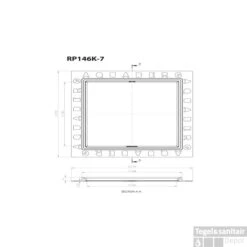 Renovatievloerput Rooster Aquaberg Met 1 Aansluiting 14.6x14.6x0.7 Cm RVS -Badkamermeubels renovatievloerput rooster aquaberg met 1 aansluiting 14.6x14.6x0.7 cm rvs tech