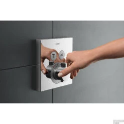 Thermostaat Afbouwdeel ShowerSelect HansGrohe Voor 2 Functies Chroom 9 Thermostaat Afbouwdeel ShowerSelect HansGrohe Voor 2 Functies Chroom -Badkamermeubels thermostaat afbouwdeel showerselect hansgrohe voor 2 functies chroom 4