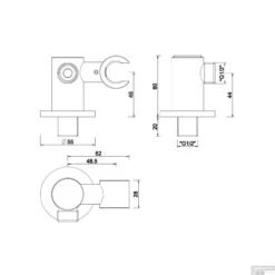 Thermostatisch Inbouwdoucheset BWS Muuruitloop Rond 30 Cm Mat Zwart 10 Thermostatisch Inbouwdoucheset BWS Muuruitloop Rond 30 Cm Mat Zwart -Badkamermeubels thermostatisch inbouwdoucheset bws muuruitloop rond 30 cm mat zwart tech