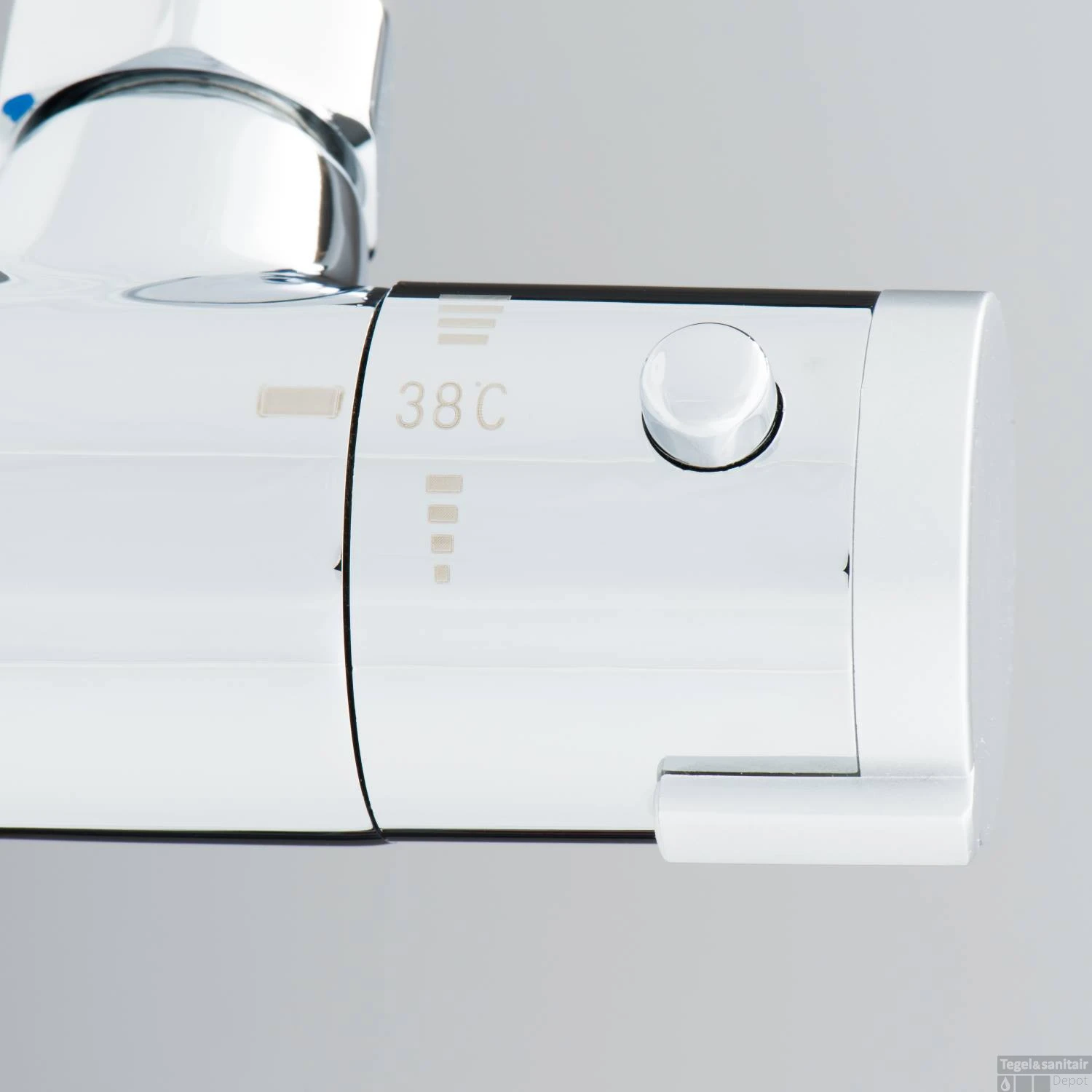 Thermostatische Douchekraan Schutte London Chroom 120mm HOH-afstand 6 Thermostatische Douchekraan Schutte London Chroom 120mm HOH-afstand - Afbeelding 4