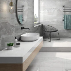 Vloertegel Douglas & Jones Marbles 60x120 Cm Mat Whitehall Gris (Doosinhoud 1.44m2) 13 Vloertegel Douglas & Jones Marbles 60x120 Cm Mat Whitehall Gris (Doosinhoud 1.44m2) -Badkamermeubels vloertegel douglas jones marbles 60x120 cm mat whitehall gris doosinhoud 1.44m2 sfeer