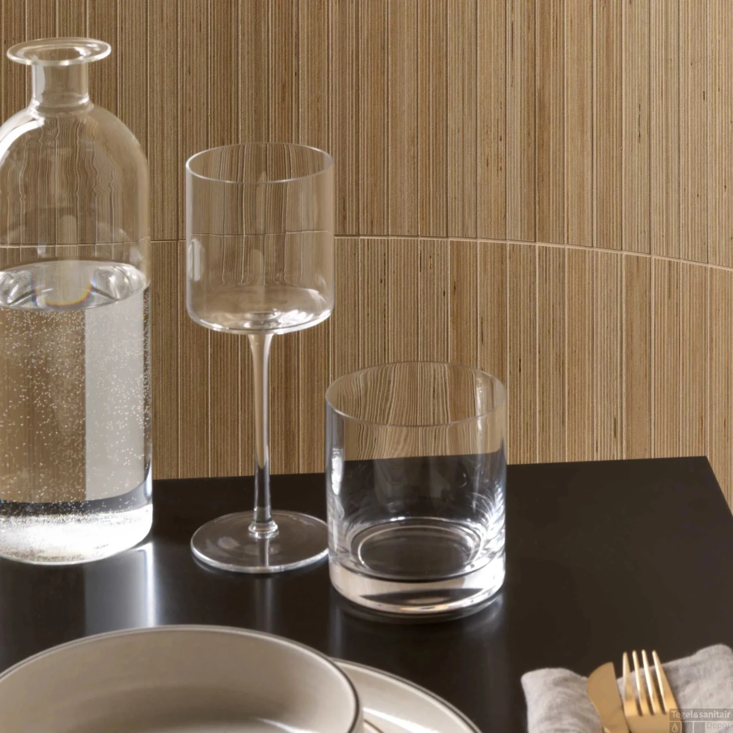 Vloertegel Douglas & Jones Textures Mat Beige 30x120 Cm (Doosinhoud 1.44m2) - Afbeelding 3