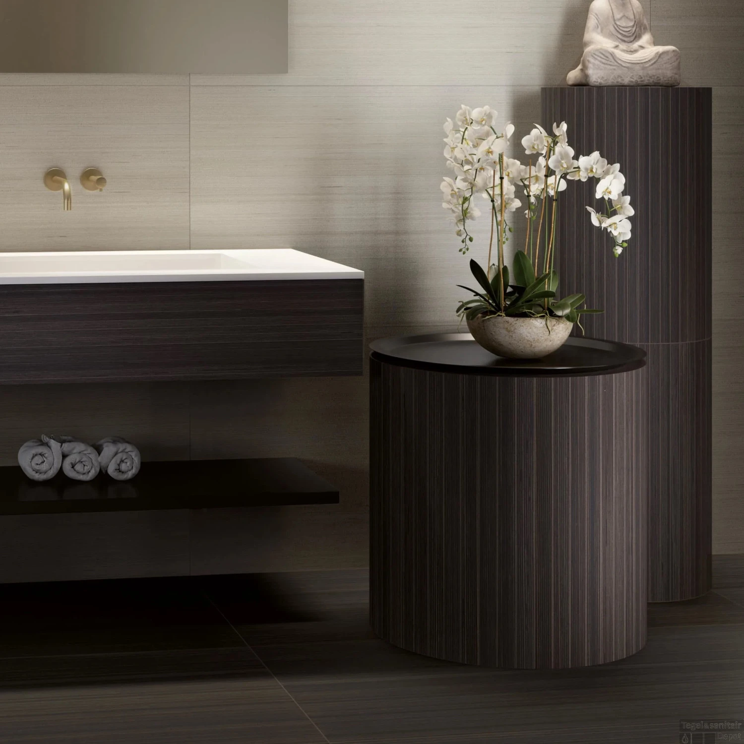 Vloertegel Douglas & Jones Textures Mat Wenge 60x120 Cm (Doosinhoud 1.44m2) - Afbeelding 2