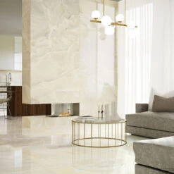 Vloertegel Etile Onyx Sable Pulido Gepolijst 120x60 (doosinhoud 1.44 M2) -Badkamermeubels vloertegel etile onyx sable pulido gepolijst 120x120 2 2