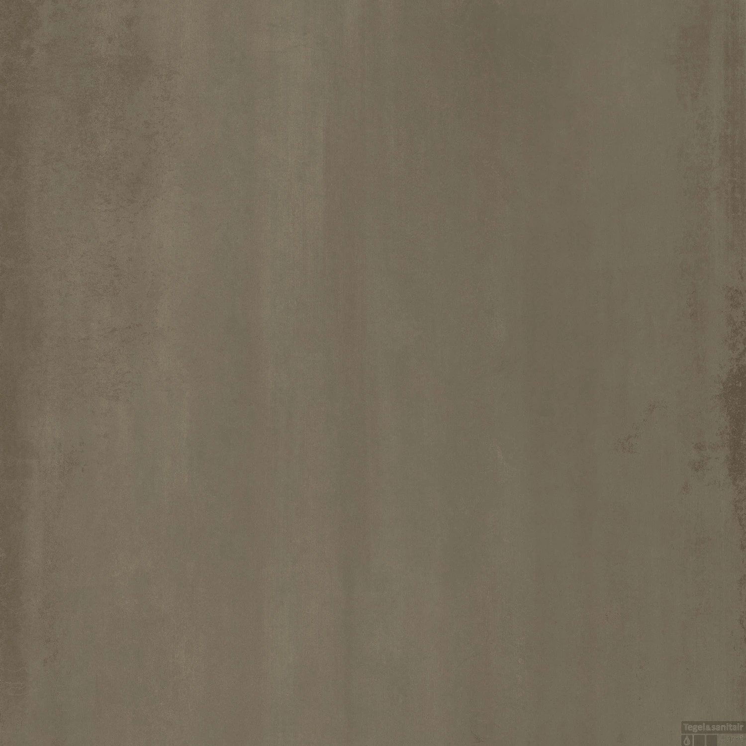 Vloertegel Kronos Metallique 120x120 Cm Brune Oxyde (Doosinhoud: 2.88m2)