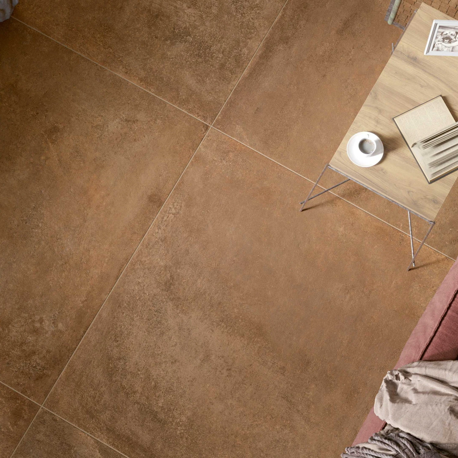 Vloertegel Serenissima Studio 50 100x100 Cm R11 Terracotta (Doosinhoud 1m2) 9 Vloertegel Serenissima Studio 50 100x100 Cm R11 Terracotta (Doosinhoud 1m2) - Afbeelding 7