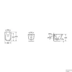 Wandcloset Boss & Wessing Vicente Junior Wit Rimless Diepspoel Met Flatline Zitting Mat Zwart 9 Wandcloset Boss & Wessing Vicente Junior Wit Rimless Diepspoel Met Flatline Zitting Mat Zwart -Badkamermeubels wandcloset boss wessing vesta junior diepspoel randloos wit inclusief flatline zitting mat zwart