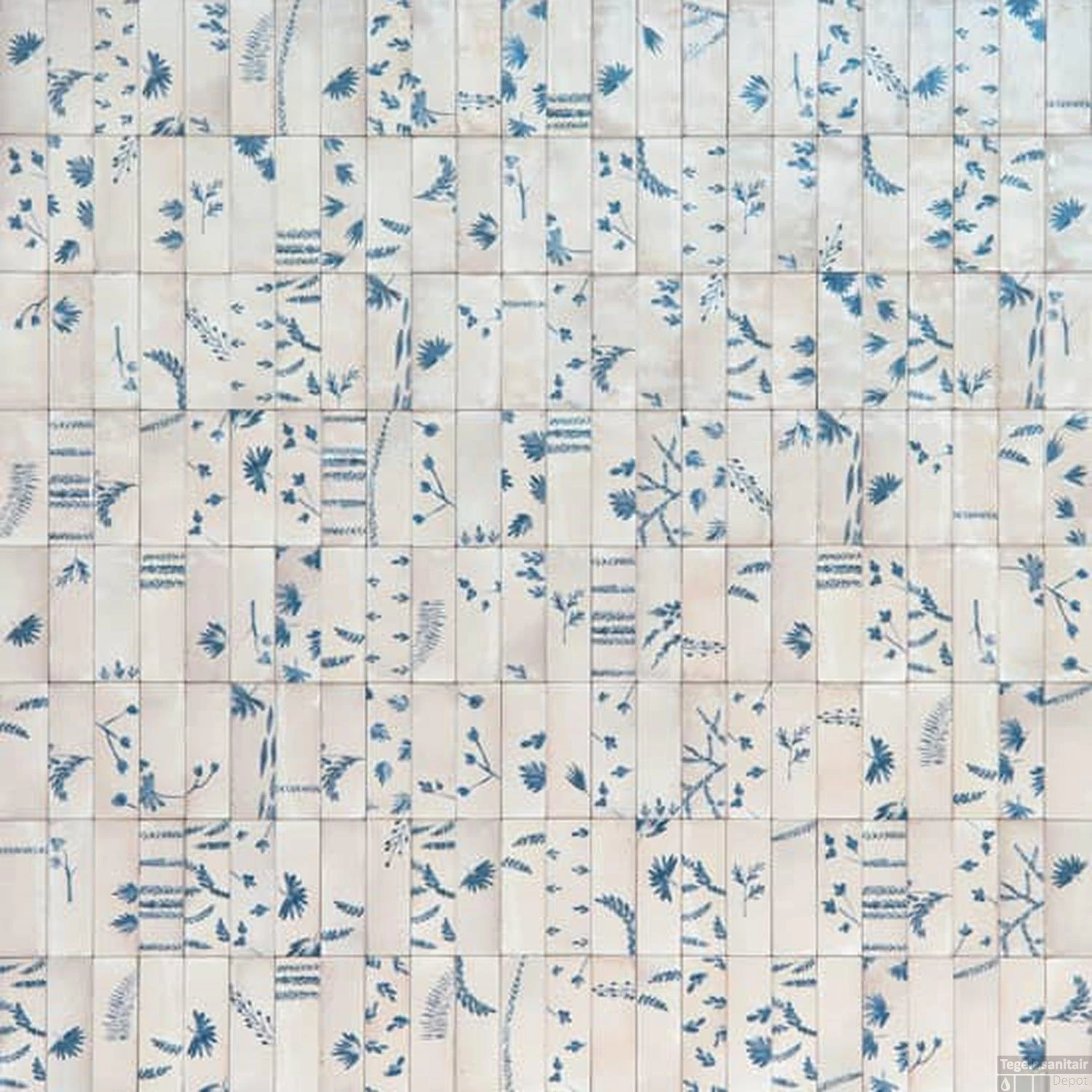 Wandtegel Marazzi Rice 5x15 Cm Decor Glans Natural (doosinhoud 0,81 M2) - Afbeelding 4