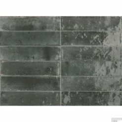 Wandtegel Ragno Look Avio 6x24 Cm Glans Groen (doosinhoud 0.52 M2) -Badkamermeubels wandtegel ragno look avio 6x24 cm glans groen 3