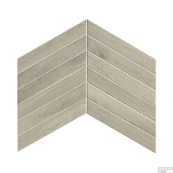Wandtegel Visgraat Fapnest Silver Chevron 7,5x45 Cm Keramiek Zilver (Doosinhoud: 0,88 M2)