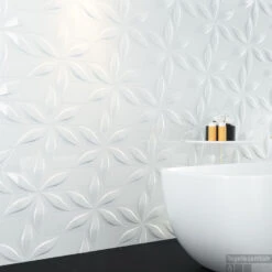 Wandtegel Zyx Diamond Blend White Glossy 15x25.9 Cm Glans Wit (Doosinhoud 0,54m2)