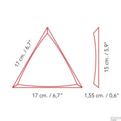 Wandtegel Zyx Triangle Channel White Glossy 15x17 Cm Glans Wit (Doosinhoud 0,42m2) -Badkamermeubels wandtegel zyx triangle channel white glossy 15x17 cm glans wit tech
