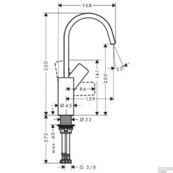 Wastafelmengkraan HansGrohe Vivenis Eengreeps 210 Met Draaibare Uitloop Zonder Afvoer Mat Wit -Badkamermeubels wastafelmengkraan hansgrohe vivenis eengreeps 210 met draaibare uitloop zonder afvoer tech 2