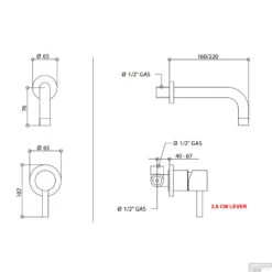 Wastafelmengkraan Inbouw Bongio Squadra 16 Cm Uitloop Met Installatiebrug Chroom 7 Wastafelmengkraan Inbouw Bongio Squadra 16 Cm Uitloop Met Installatiebrug Chroom -Badkamermeubels wastafelmengkraan inbouw bongio squadra 16 cm uitloop met installatiebrug tech