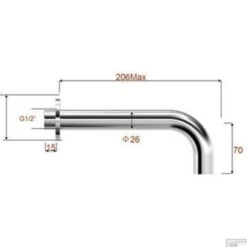 Wiesbaden Badkraan Inbouw Set Caral 01 Mat Zwart -Badkamermeubels wiesbaden badkraan inbouw set caral 01 mat zwart tech5