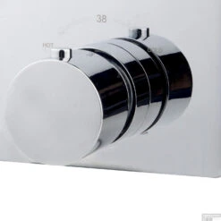 BWS Afbouwdeel Round 2-Weg Chroom Tbv Thermostatisch Inbouwdeel Uni 7 BWS Afbouwdeel Round 2-Weg Chroom Tbv Thermostatisch Inbouwdeel Uni -Badkamermeubels wiesbaden caral afbouwdeel therm. 2 weg chroom 6