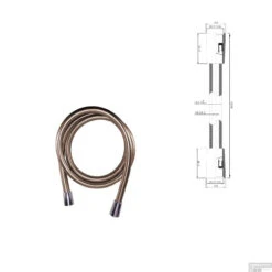 Wiesbaden Inbouw Regendouche Set 09 Caral Rechthoek Plafonduitloop RVS -Badkamermeubels wiesbaden inbouw regendouche set 09 caral rechthoek plafonduitloop rvs 8