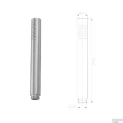 Wiesbaden Inbouw Regendouche Set 09 Caral Rechthoek Plafonduitloop RVS -Badkamermeubels wiesbaden inbouw regendouche set 09 caral rechthoek plafonduitloop rvs 9