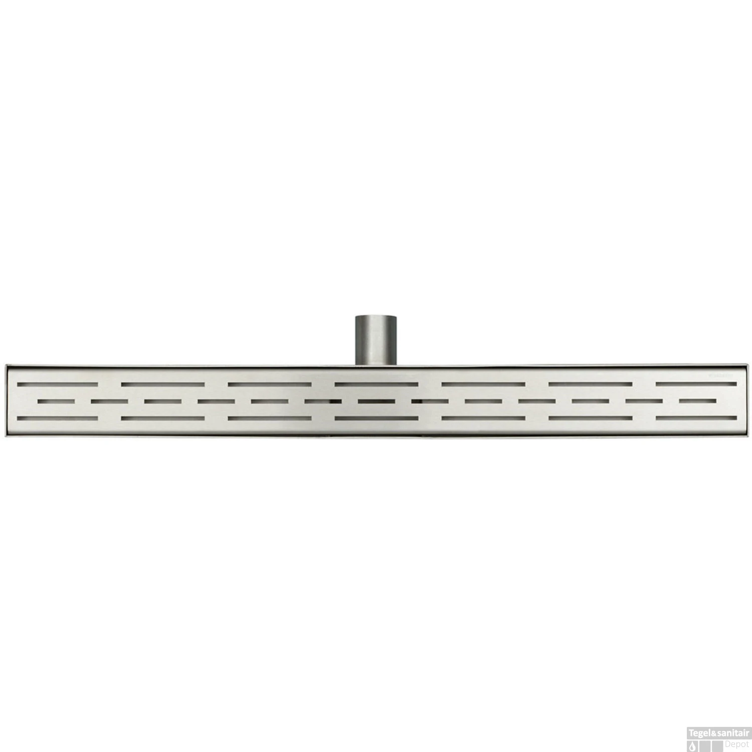 Wiesbaden RVS 3e GEN.douchegoot Inclusief Flens Sifon En Filter 70x7cm RVS